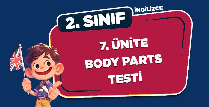 2. SINIF İNGİLİZCE 7.ÜNİTE BODY PARTS
