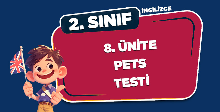 2. SINIF İNGİLİZCE 8.ÜNİTE PETS