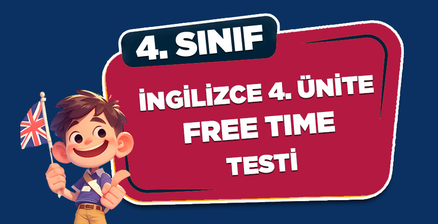 4. SINIF İNGİLİZCE FREE TIME