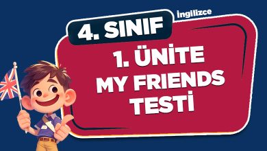 4. sınıf ingilizce 1. ünite my friends