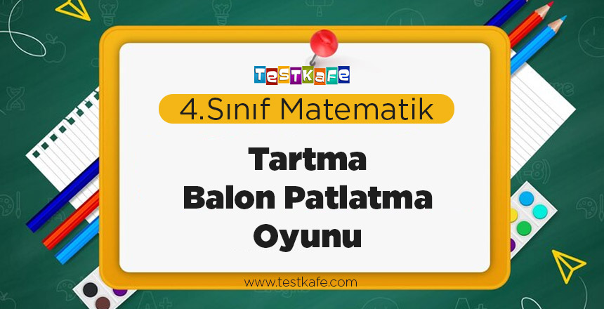 Tartma Balon Patlatma Oyunu
