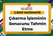Çıkarma İşleminin Sonucunu Tahmin Etme