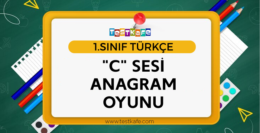 C SESİ ANAGRAM OYUNU