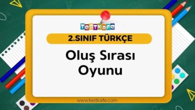Oluş Sırası Oyunu