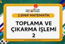 toplama çıkarma