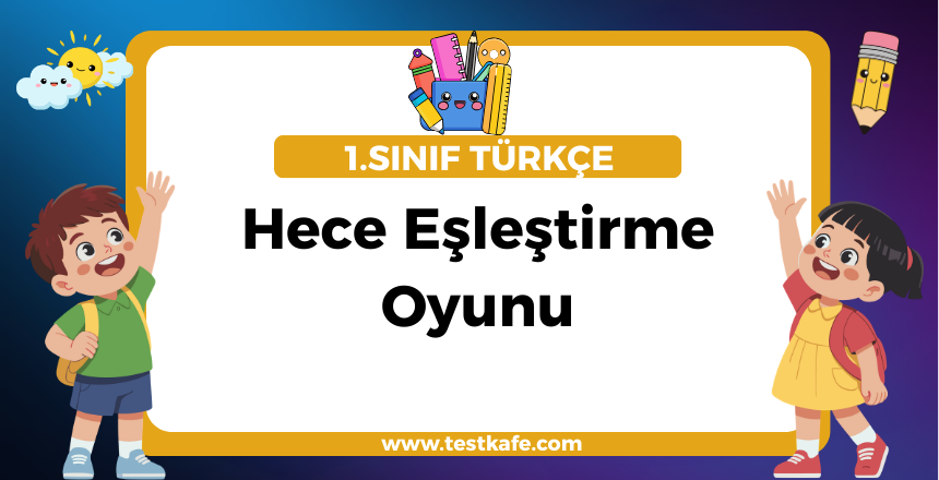 Hece Eşleştirme Oyunu